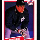 DAVE RIGHETTI - 1990 FLEER Baseball - CARD #453 - NEW YORK YANKEES