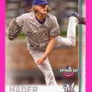 Josh Hader - 2019 Topps Opening Day - Card #115 - Milwaukee Brewers