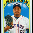 FRAMBER VALDEZ - 2021 TOPPS HERITAGE BASEBALL - #154 - HOUSTON ASTROS