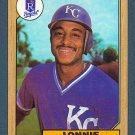 LONNIE SMITH - 1987 TOPPS BASEBALL - CARD #69 - KANSAS CITY ROYALS