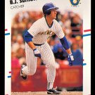 B.J SURHOFF - 1988 FLEER Baseball  - Card #175 - MILWAUKEE BREWERS