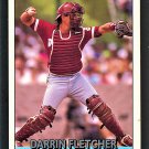 DARRIN FLETCHER - 1992 DONRUSS Baseball - CARD #319 - PHILADELPHIA PHILLIES