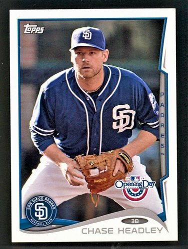 Chase Headley - 2014 Topps Opening Day - Card #216 - San Diego Padres