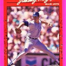 Jimmy Key - 1990 Donruss Baseball - Card #231 - Toronto Blue Jays