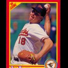 BOB MILACKI - 1990 SCORE BASEBALL - CARD #239 - BALTIMORE ORIOLES