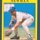AL NEWMAN - 1991 FLEER BASEBALL - CARD #621 - MINNESOTA TWINS
