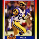 WILLIE "FLIPPER" ANDERSON - 1990 SCORE FOOTBALL - #593 - LA RAMS RECORD BREAKERS