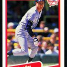 STEVE SAX - 1990 FLEER Baseball - CARD #455 - NEW YORK YANKEES