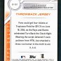 Joe Panik - 2017 Topps - Salute Insert Throwback Jersey Card #S-151 - SF Giants