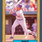 MIKE SCIOSCIA - 1987 TOPPS BASEBALL - CARD #144 - LOS ANGELES DODGERS