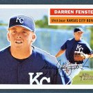 DARREN FENSTER - 2005 TOPPS HERITAGE - KANSAS CITY ROYALS - #365 RC Rookie Card
