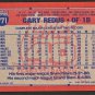 GARY REDUS - 1991 TOPPS BASEBALL - CARD #771 - PITTSBURGH PIRATES