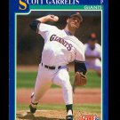 SCOTT GARRELTS - 1991 SCORE BASEBALL - CARD #541 - SAN FRANCISCO GIANTS