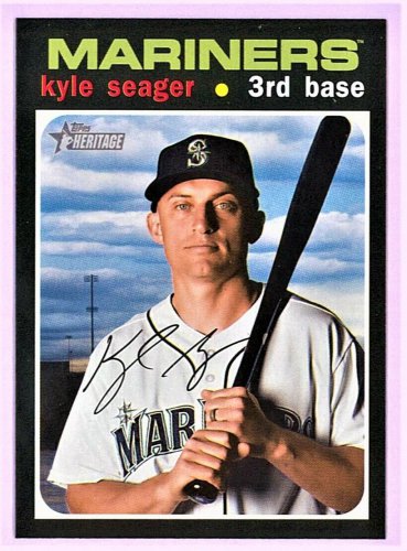 2020 Topps Heritage Baseball - Kyle Seager - Card #138 - Seattle Mariners