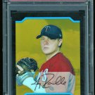 JAY RAINVILLE 2004 BOWMAN CHROME DRAFT PICKS GOLD REFRACTOR - PSA 9 MINT - TWINS