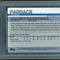CHRIS PADDACK - 2019 TOPPS CHROME UPDATE - #18 - SAN DIEGO PADRES -  PSA 7.5 NM+