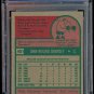 RICK DEMPSEY - 1975 TOPPS BASEBALL - NEW YORK YANKEES- #451 - PSA 8 (OC) - NM-MT