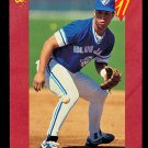 ROBERTO ALOMAR - 1991 Classic II Baseball- #T81 - Red Border TORONTO BLUE JAYS