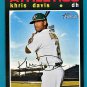 2020 Topps Heritage Baseball - Khris Davis - Card #81 - Oakland Athletics