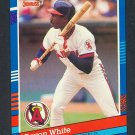 Devon White - 1991 Donruss Baseball - Card #150 - California Angels