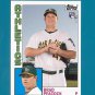 Brad Peacock - 2012 Topps Archives Card #192 Oakland Athletics RC - Rookie Card