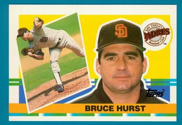 Bruce Hurst - 1990 Topps Big Baseball - Card #324 - San Diego Padres