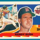Randy Bush - 1990 Topps Big Baseball - Card #92 - Minnesota Twins