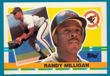 Randy Milligan - 1990 Topps Big Baseball - Card #263 - Baltimore Orioles