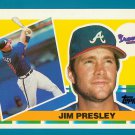 Jim Presley - 1990 Topps Big Baseball - Card #304 - Atlanta Braves