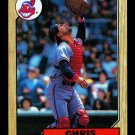 Chris Bando - 1987 Topps Baseball - Card #322 - Cleveland Indians