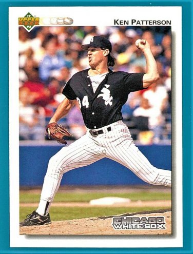 Ken Patterson - 1992 Upper Deck Baseball  - Card #440 - Chicago White Sox - NM