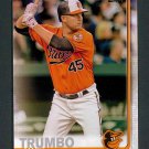 Mark Trumbo - 2019 Topps Series One Baseball - Card #131 - Baltimore Orioles
