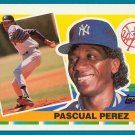 Pascual Perez - 1990 Topps Big Baseball - Card #291 - New York Yankees