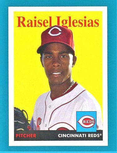 Raisel Iglesias - 2019 Topps Archives Baseball - Card #40 - Cincinnati Reds