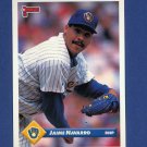 Jaime Navarro 1993 Donruss - Card #281 - Milwaukee Brewers -