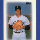 Bruce Hurst - 1986 Topps League Leaders Mini - Card #6 - Boston Red Sox
