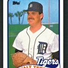 Walt Terrell - 1989 Topps Baseball - Card #127 - Detroit Tigers