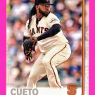 2019 Topps Series 1 - JOHNNY CUETO - SAN FRANCISCO GIANTS  - Card #154 - NM/M