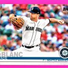 Wade LeBlanc  - 2019 Topps Series 1 - Card #135 - Seattle Mariners