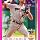 Justin Verlander - 2019 Topps Opening Day - Card #3 - Houston Astros - NM/M