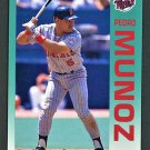 PEDRO MUNOZ - 1992 FLEER BASEBALL - Card #212 - MINNESOTA TWINS