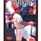 Barry Larkin - 1993 Triple Play - Leaf - #31 - Cincinnati Reds HOF -Hall of Fame
