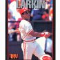 Barry Larkin - 1993 Triple Play - Leaf - #31 - Cincinnati Reds HOF -Hall of Fame