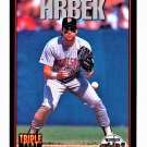 Kent Hrbek - 1993 Triple Play Baseball - Leaf - Card #128 - Minnesota Twins