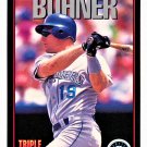 JAY BUHNER - 1993 Triple Play Baseball - Leaf - Card #231 - SEATTLE MARINERS
