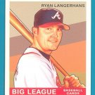 Ryan Langerhans 2007 Upper Deck Goudey Green Back Card #163 Washington Nationals