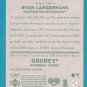 Ryan Langerhans 2007 Upper Deck Goudey Green Back Card #163 Washington Nationals