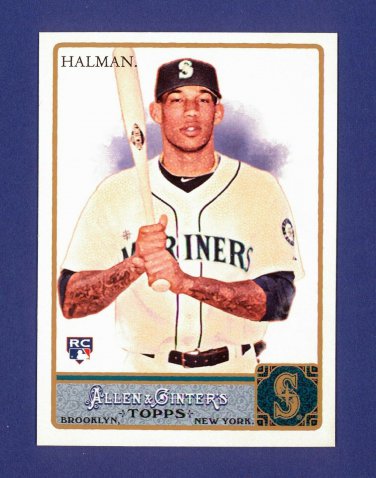Greg Halman - 2011 Topps Allen & Ginter Card #86 Seattle Mariners - Rookie - RC