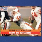 Eugene Marve 1991 Pro Set Football - Card #312 - Tampa Bay Buccaneers
