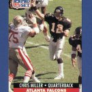 Chris Miller - 1991 Pro Set Football - Card #97 - Atlanta Falcons - Free Ship